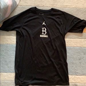 air jordan baseball athletic form fitting shirt